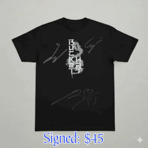 Big Ocean signed  T Shirt with shipping included for HI, AK, Canada & Mexico
